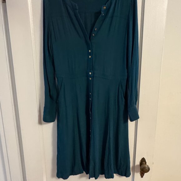 Boden Ashbourne Dress - Size 10 US - Forest - Picture 2 of 4